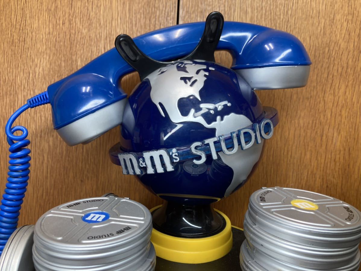 M&M's エムアンドエムズ 電話機 ディスプレイ アンティーク 赤