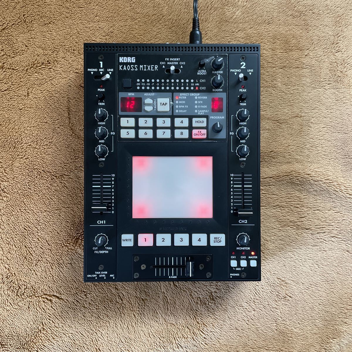 KORG DJミキサー カオスミキサー KM-2 KORG KAOSS KM-2 コルグKORG