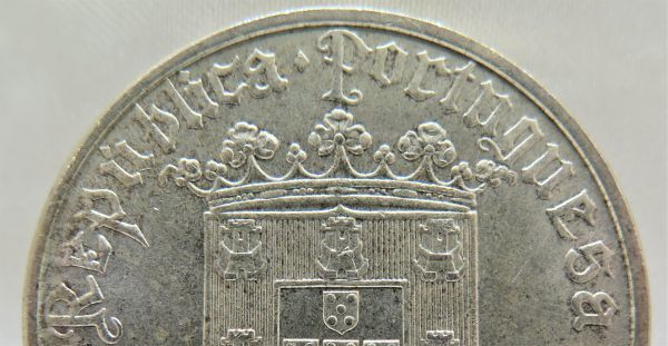 ポルトガル 1968年 50エスクード 銀貨 ⑥◇外国貨幣◇1968年 ポルトガル銀貨 50エスクード 約18g カブラル
