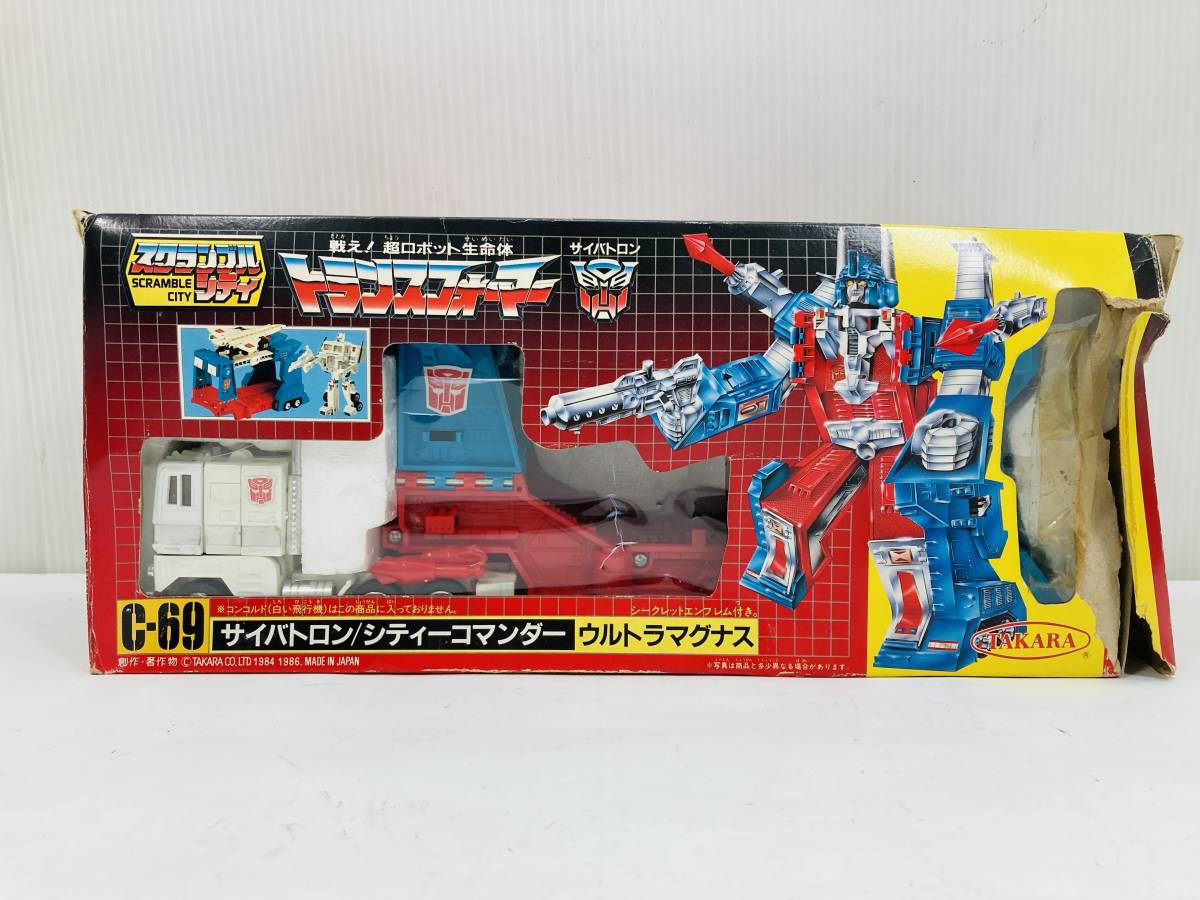  タカラ 戦え 超ロボット生命体 トランスフォーマー スクランブルシティ計画 サイバトロン C-69 シティーコマンダー ウルトラマグナス 旧版(G1)｜売買されたオークション情報、yahooの商品情報 トランスフォーマー