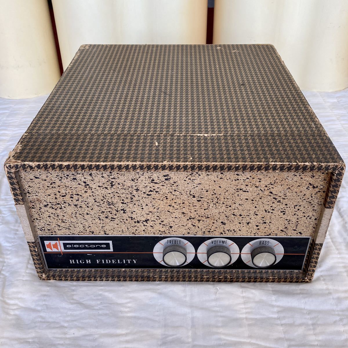 DIATONE 【送料込み】 ☆ジャンク ☆ 60s electone レコードプレイヤー