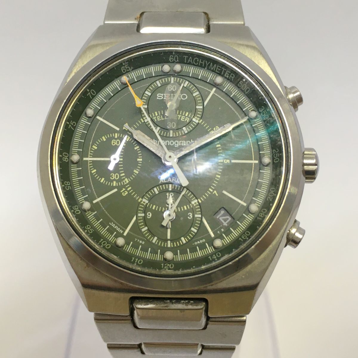 W258-00000◎ SEIKO セイコー chronograph クロノグラフ 7T62-0AA0 