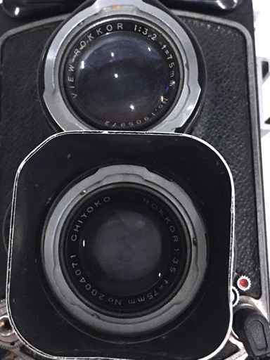 MINOLTA AUTOCORD ROKKOR 1:3.5 75mm ミノルタ オートコード 二眼レフ