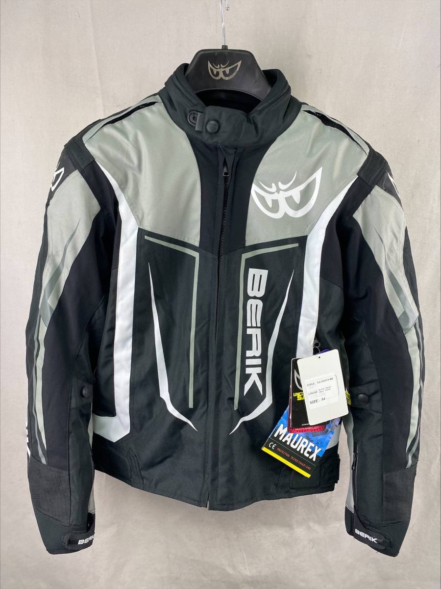 ベリック 3シーズンナイロンジャケット BERIK ベリック 3シーズンナイロンジャケット BLACK/GREY 54サイズ