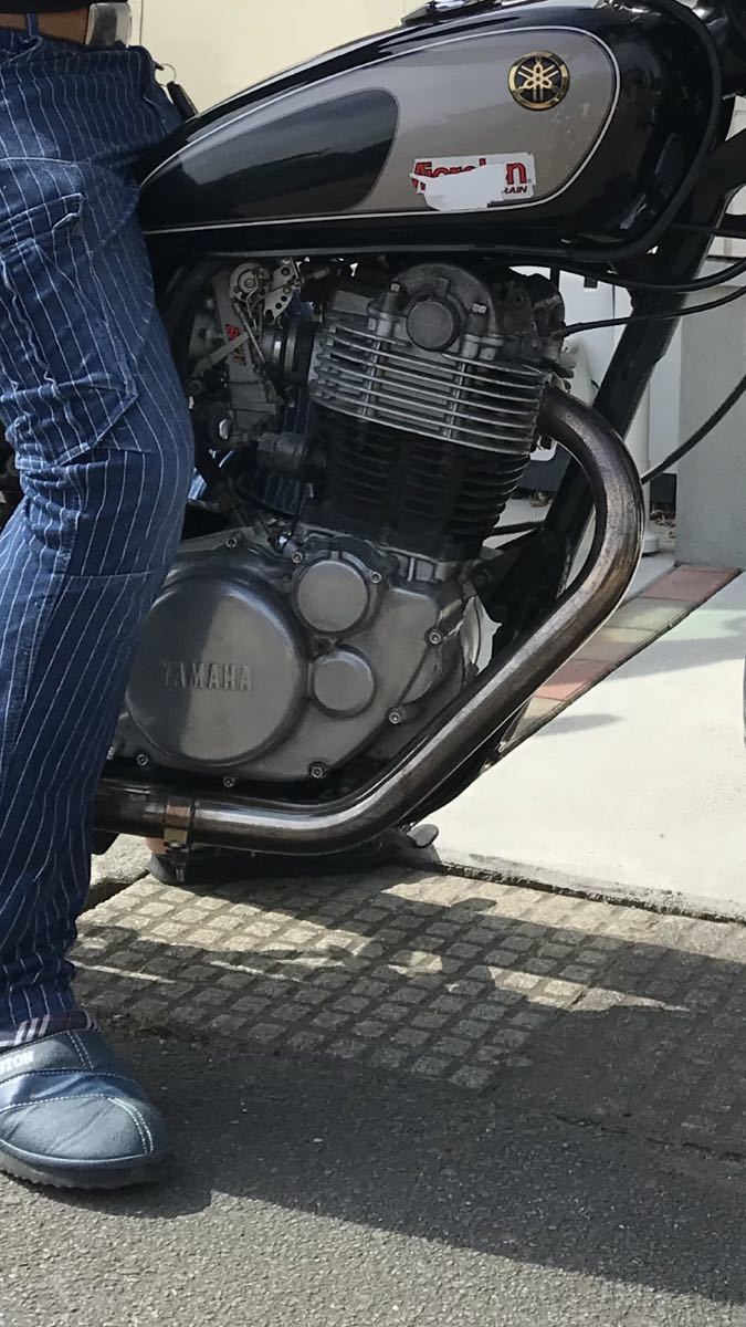 sr400 キャブトンマフラー 個人出品 【公式通販】