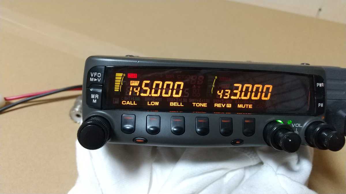 ケンウッド製 TM-733GS 145(50) / 433(35) ＜動作品＞