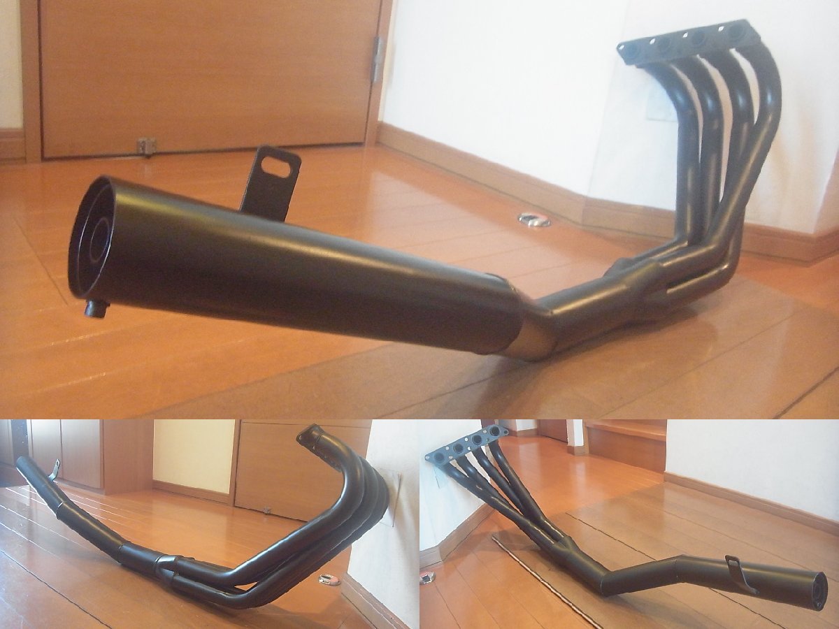 ▽ バリオス2 (ZR250B) △ プリティーレーシングの 60Φ ショート管 