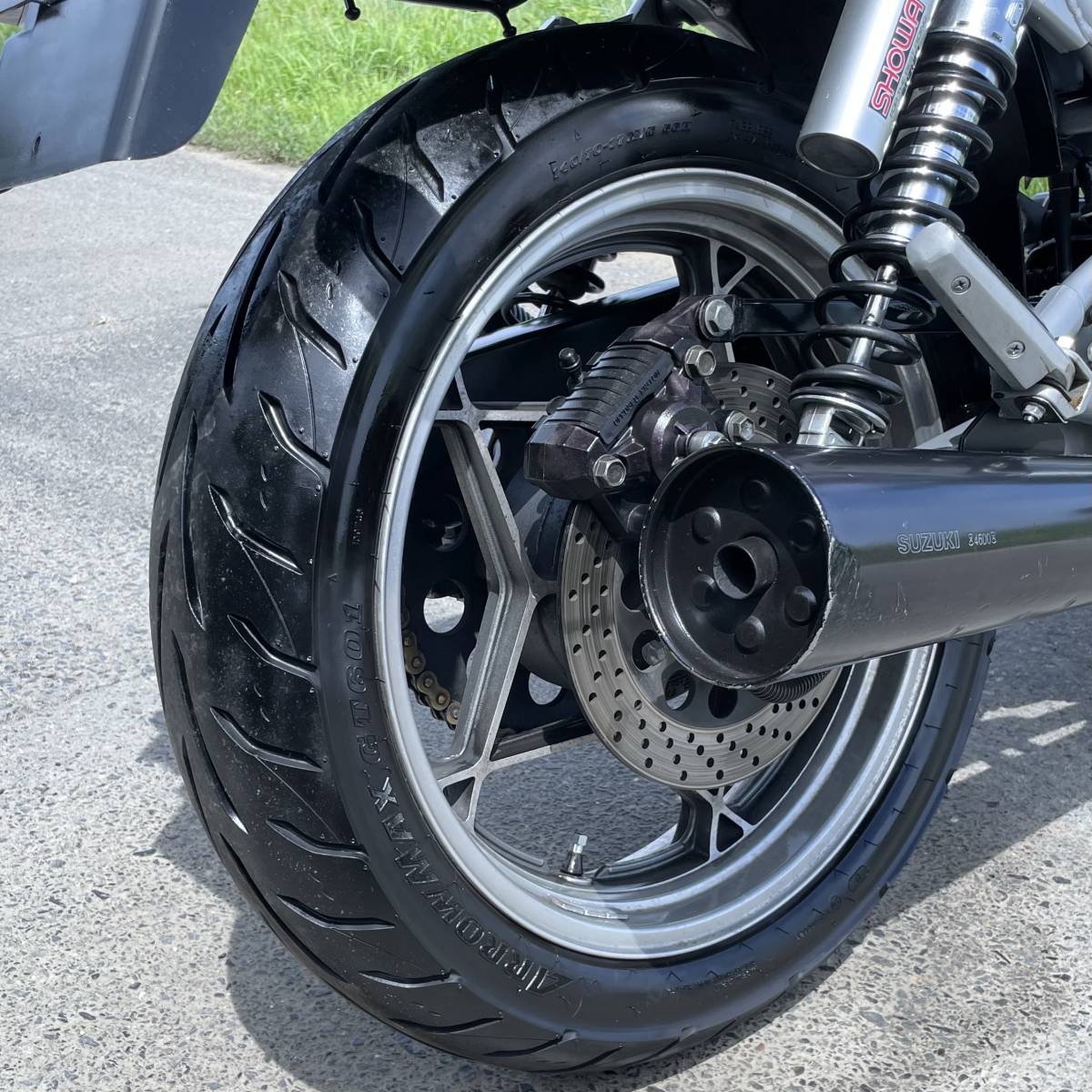 GSX400Sカタナ 実動 書類付き 車検R5年12月迄 ETC付 GK77A 平成14年