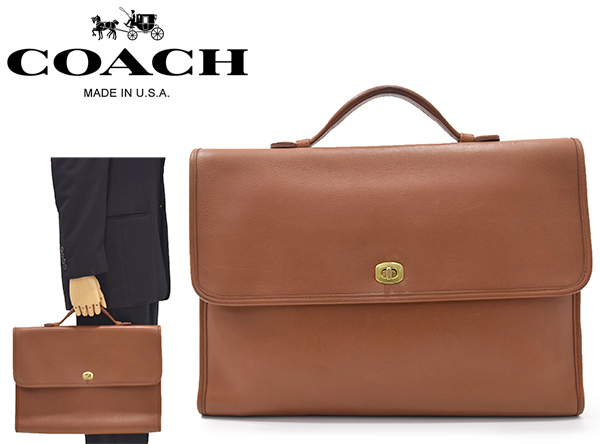 希少！90s USA製 オールドコーチ【COACH】REGENCY ターンロック式