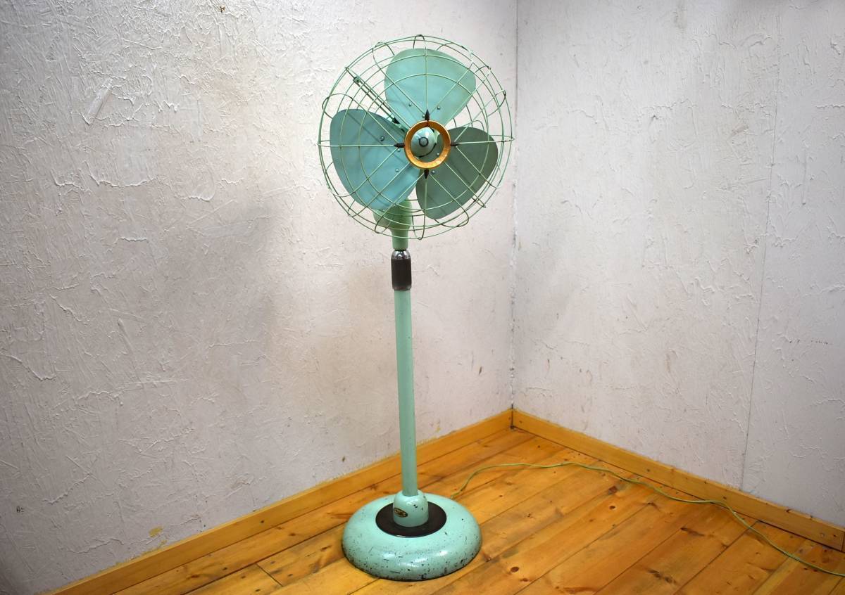 昭和レトロ レトロ扇風機 三菱 MITSUBISHI 大型スタンドファン 