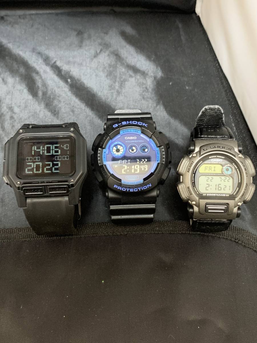 ジャンク扱い 腕時計 カシオ G-SHOCK セイコー ディーゼル ポリス