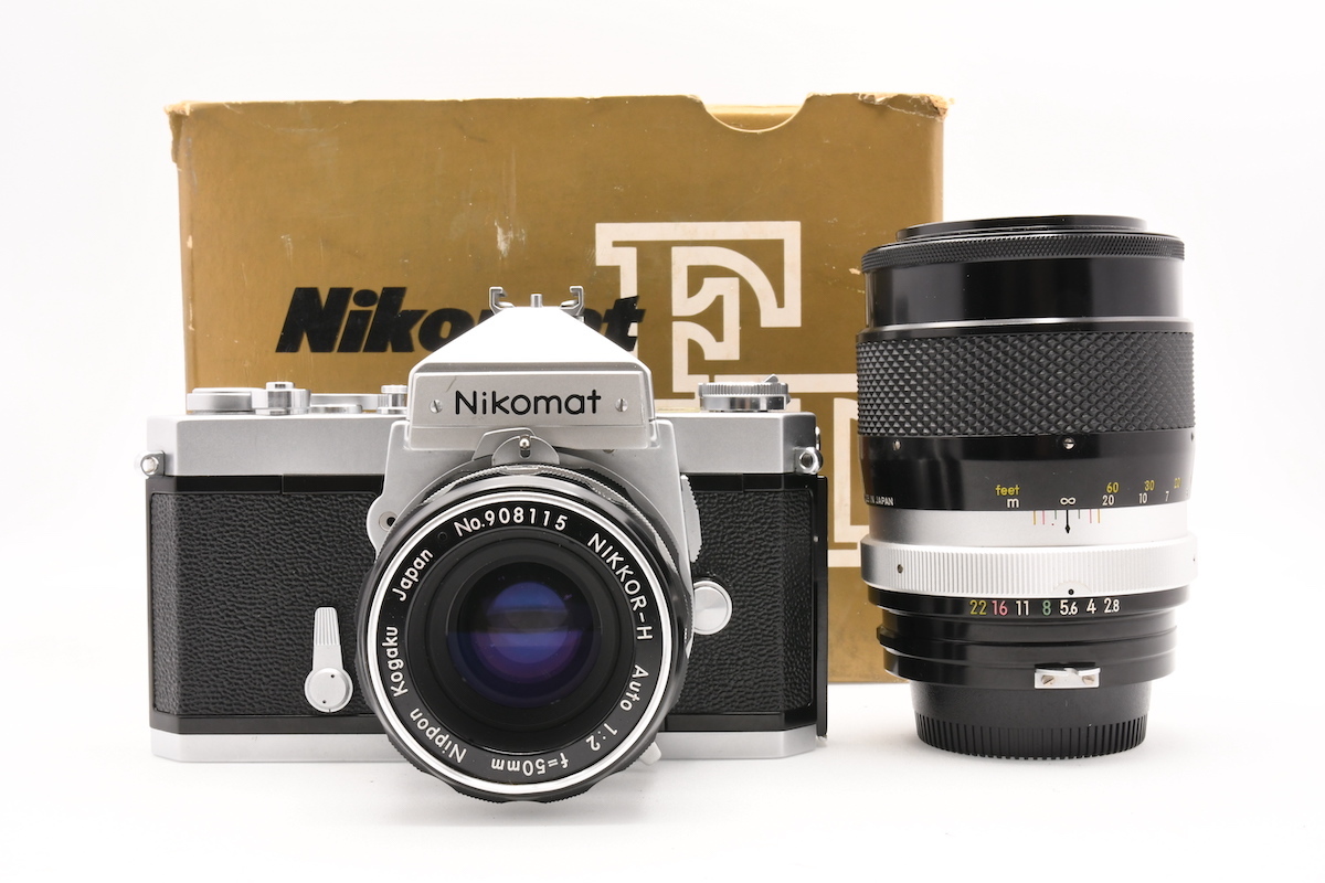 フィルムカメラ Nikon FT(50mm f2) 非Ai Nikomat Nikon FT + FTN ニコン 50mm Auto 実用□Nikon nikon