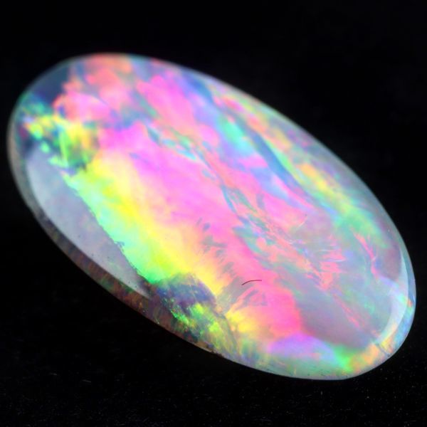 1.250ct 天然オパール オーストラリア 遊色抜群 最高品質 虹色 