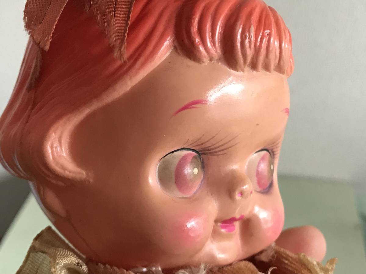 人形 セルロイド Yahoo!オークション 昭和 レトロ デコちゃん 