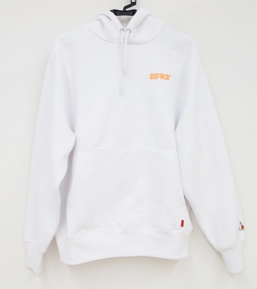 FR2 厚手 パーカー 白 XL ディプティック オマージュ 22-2801 #FR2 WE ARE FXXKING RABBITS ファッキンラビッツ パーカー