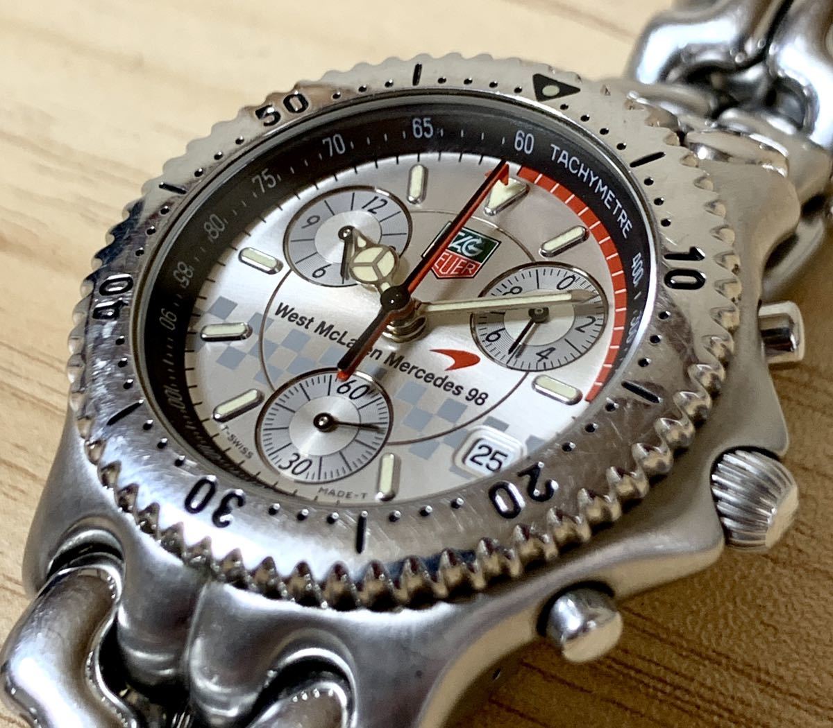 ゆあり 1円～H 美品 希少 TAG HEUER タグホイヤー GMT プロフェッショナル