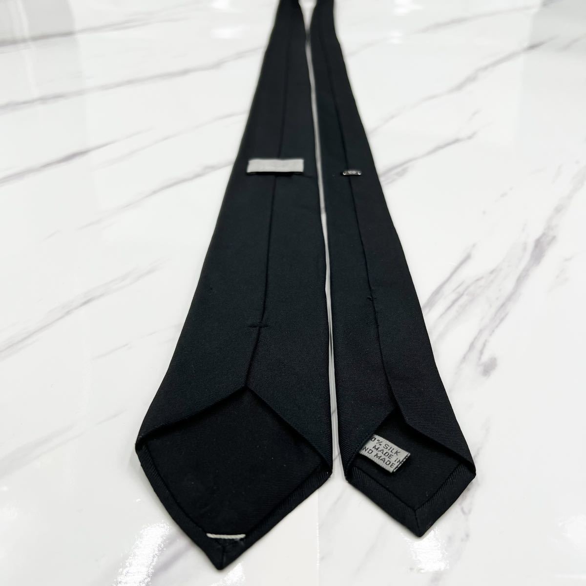 1円 美品 レア 現行 Dior HOMME ディオールオム ナロータイ ネクタイ