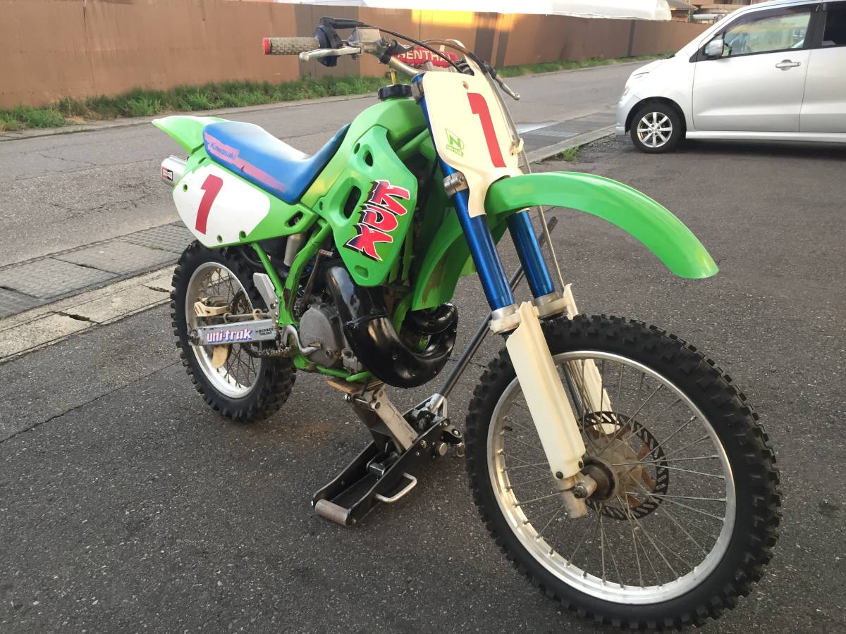新潟発 カワサキ Kawasaki KDX DX250D モトクロスバイク 競技バイク 