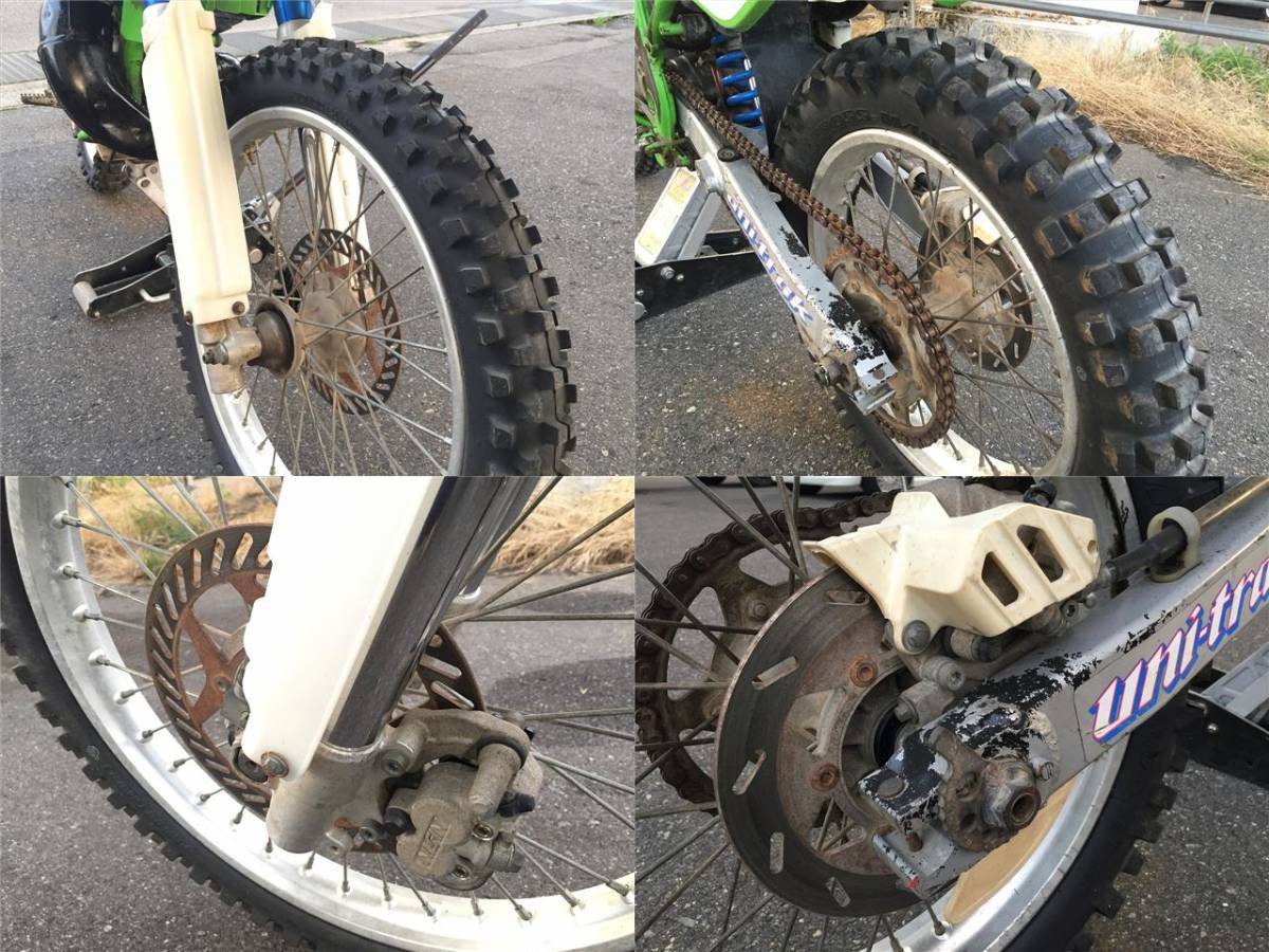 新潟発 カワサキ Kawasaki KDX DX250D モトクロスバイク 競技バイク 