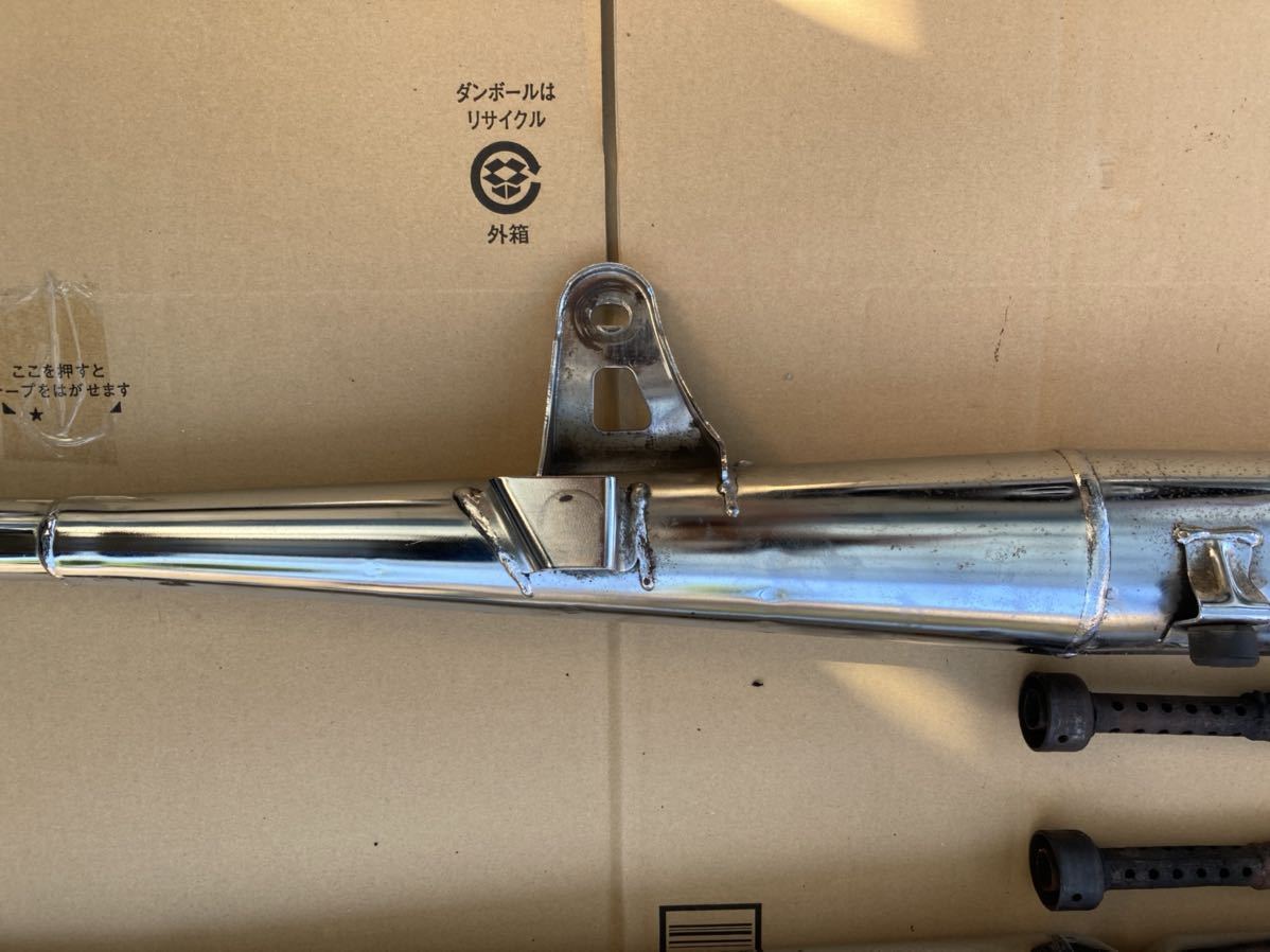 スズキk125 S10マフラー スズキ k125 後期マフラー バッフル付き コレダ S10 (ヤマト運輸180