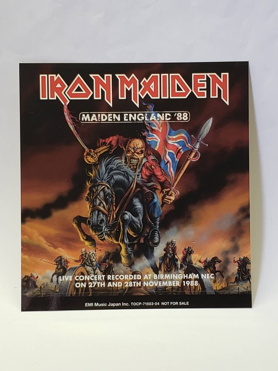 Maiden Iron England - by | – '88 Vinyl Tour Music Maiden: Live