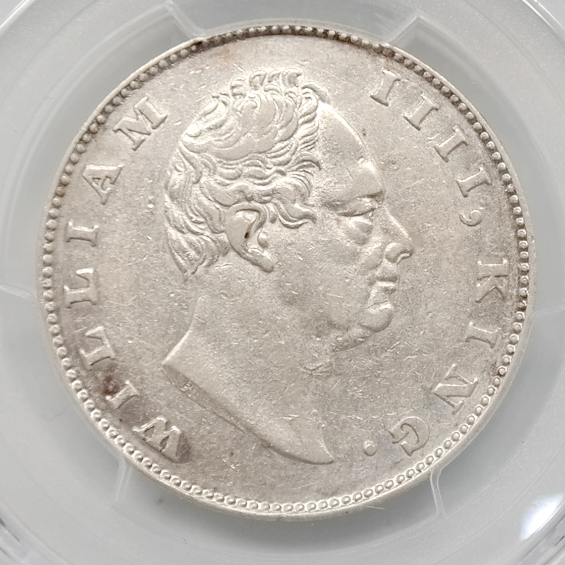 1835年 インド 1ルピー