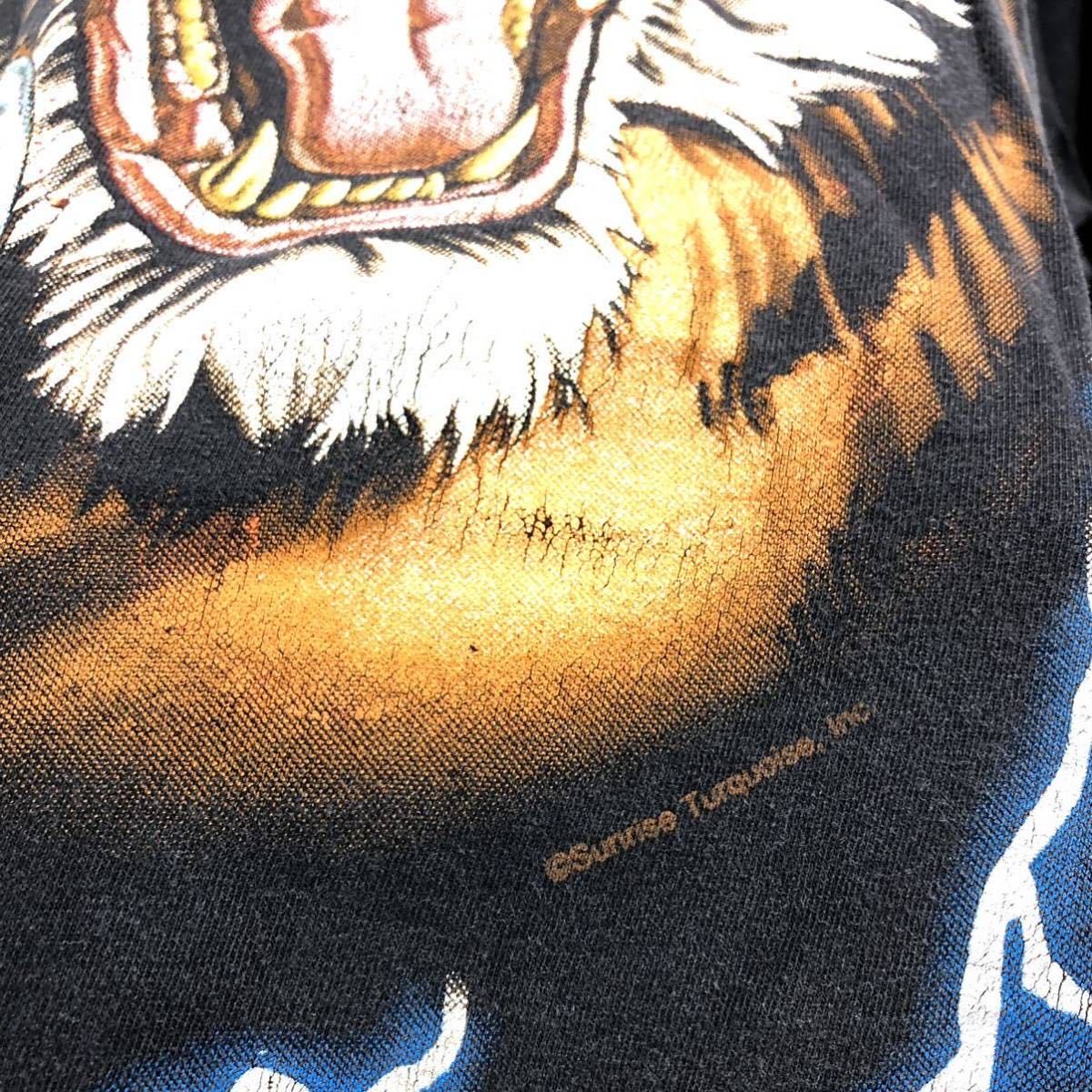 90s AMERICAN THUNDER ヴィンテージTシャツ L イーグル Vintage