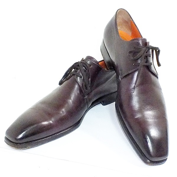 Santoni サントーニブラウンレザーシューズ7 SANTONI サントーニ 7525