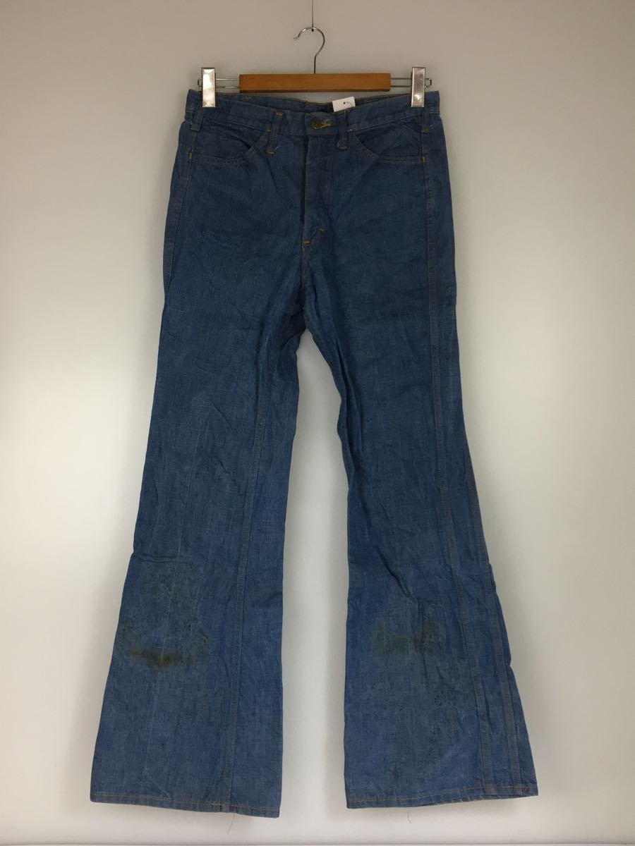 超激得 Lee ブーツカットパンツ/-/デニム/インディゴ/70S/42TALON/ベルボトム/ジッパーフライ(Lサイズ)｜売買されたオークション情報、yahooの商品情報をアーカイブ公開 - オークファン Lサイズ