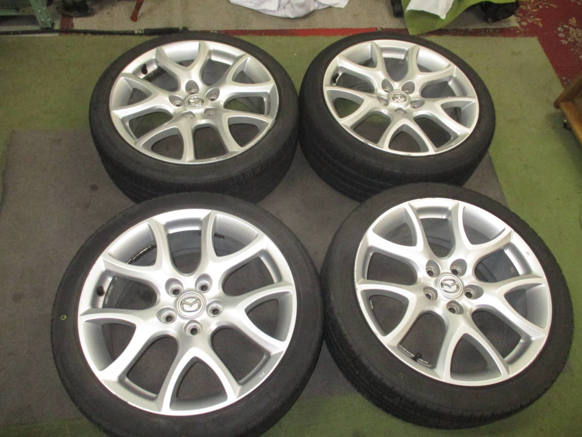 8⁄10まで出品最終値下げマツダスピードアクセラBL3FW後期純正18インチ