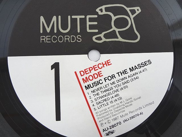 Mode デペッシュモード DEPECHE Depeche LP デペッシュ・モード A