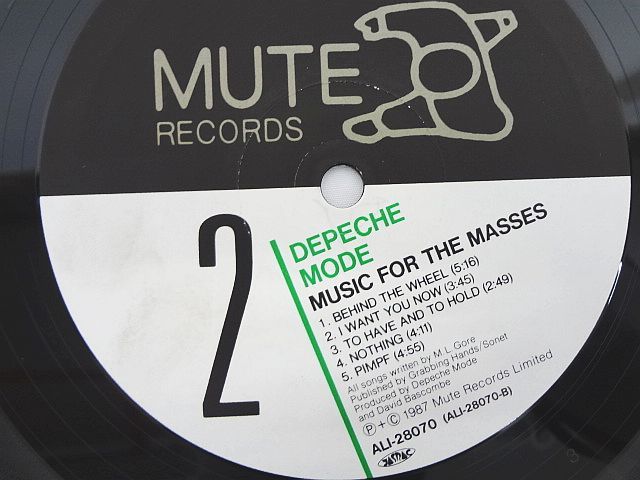 Mode デペッシュモード DEPECHE Depeche LP デペッシュ・モード A