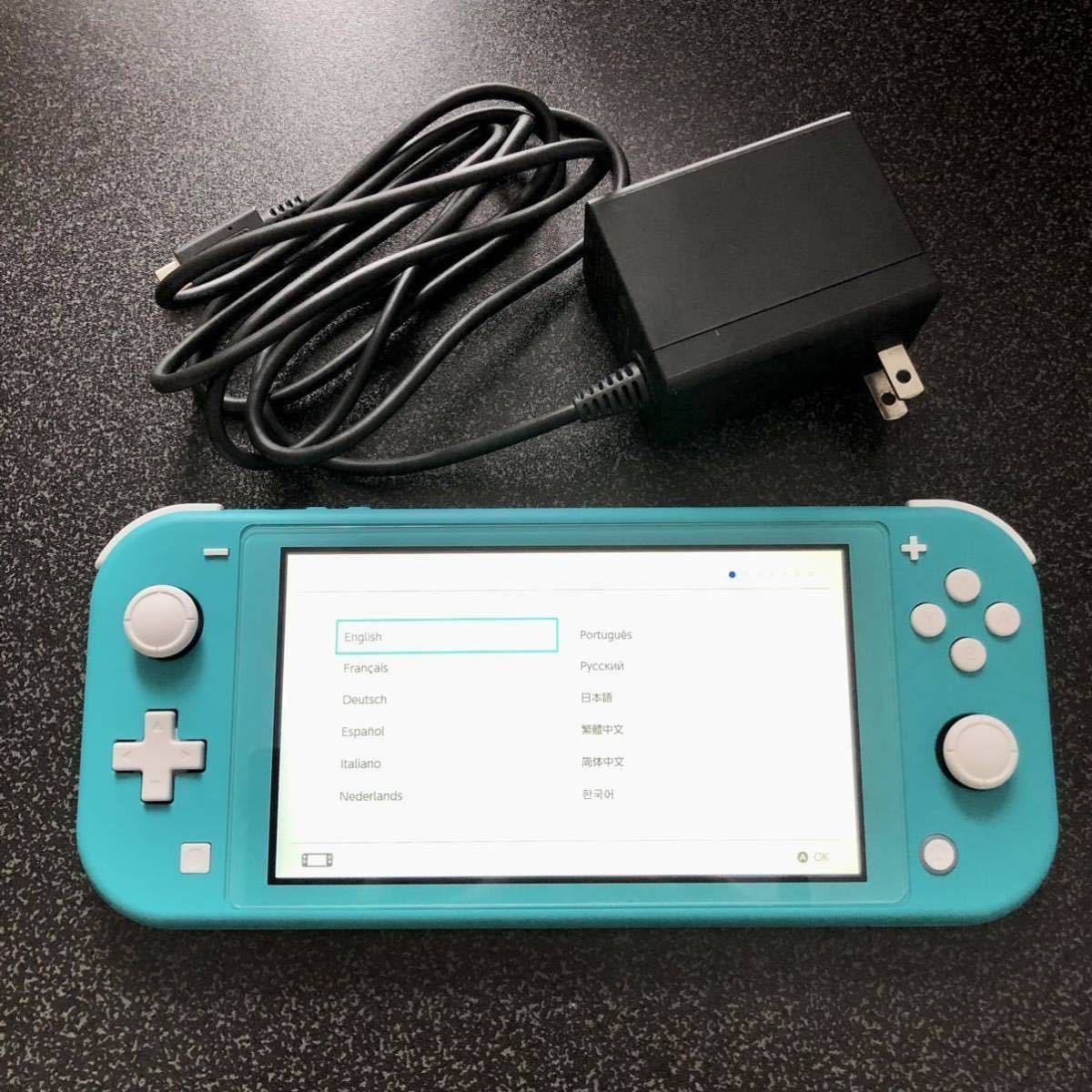 中古/新型ニンテンドースイッチ本体 ネオンブルー ネオンレッド 保証印