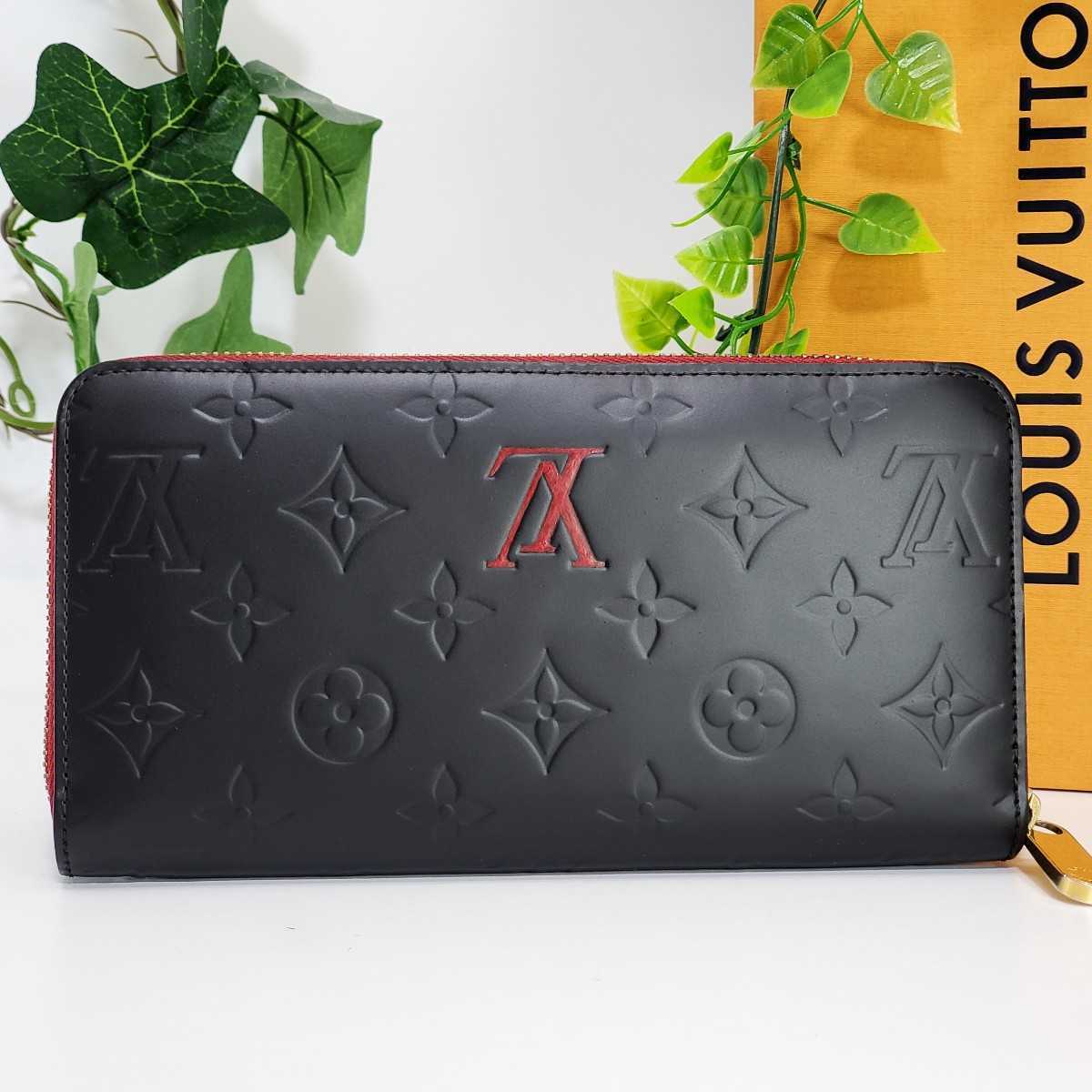 1円【美品】ルイヴィトン LOUIS VUITTON ヴェルニ ジッピーウォレット 