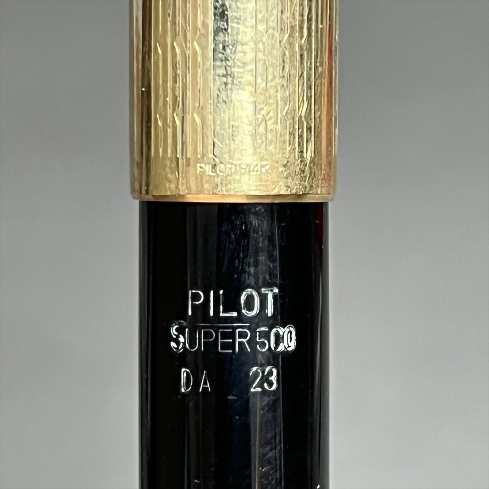 ◇ ヴィンテージ PILOT パイロット R14K SUPER500 DA23 万年筆 ペン先