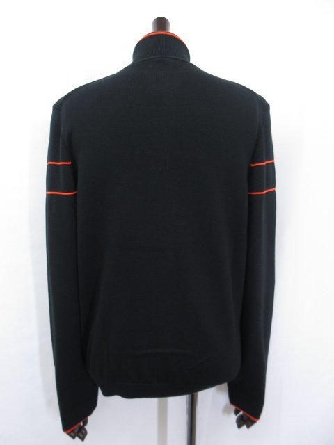 □ほぼ未使用品 【ヒューゴボス HUGO BOSS】 ジップアップ ニット