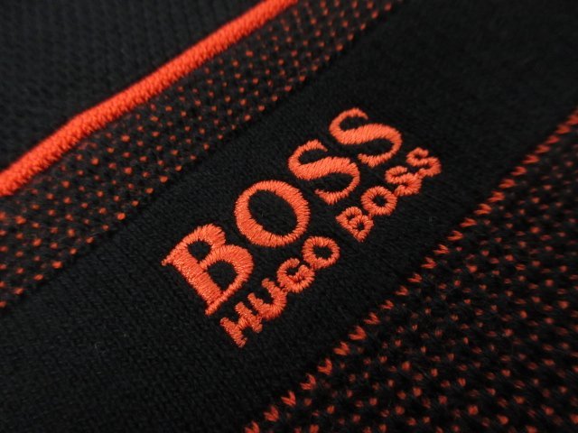 ⭐️ヒューゴボスHUGO BOSS⭐️90sオレンジタグ⭐️ハーフジップニット⭐️リブ編 □ほぼ未使用品 【ヒューゴボス HUGO BOSS】 ジップアップ ニット