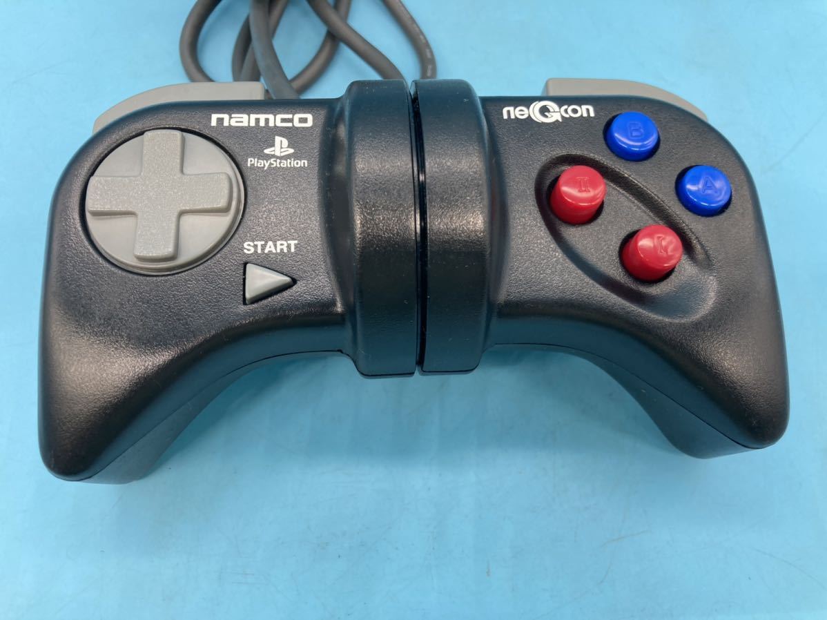PSネジコン ナムコ ブラックネジコン PlayStation コントローラ（R4の