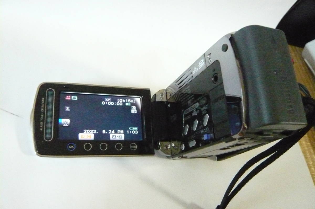 ☆動作OK／美品☆ ビクター GZ-HM200-B Everio JVC GZ-HM200 GZ-HM200-