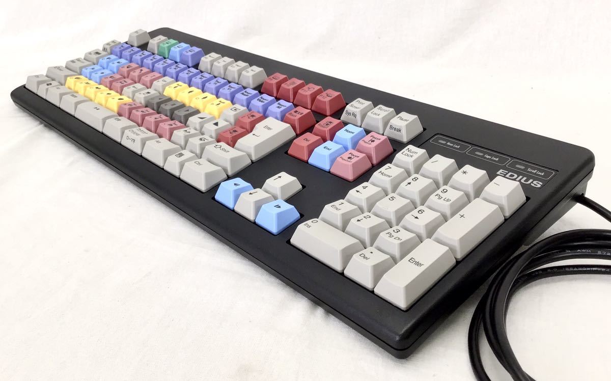 送料無料】グラスバレー grass valley EDIUS 108Keyboard EDIUSV6KB(JP 