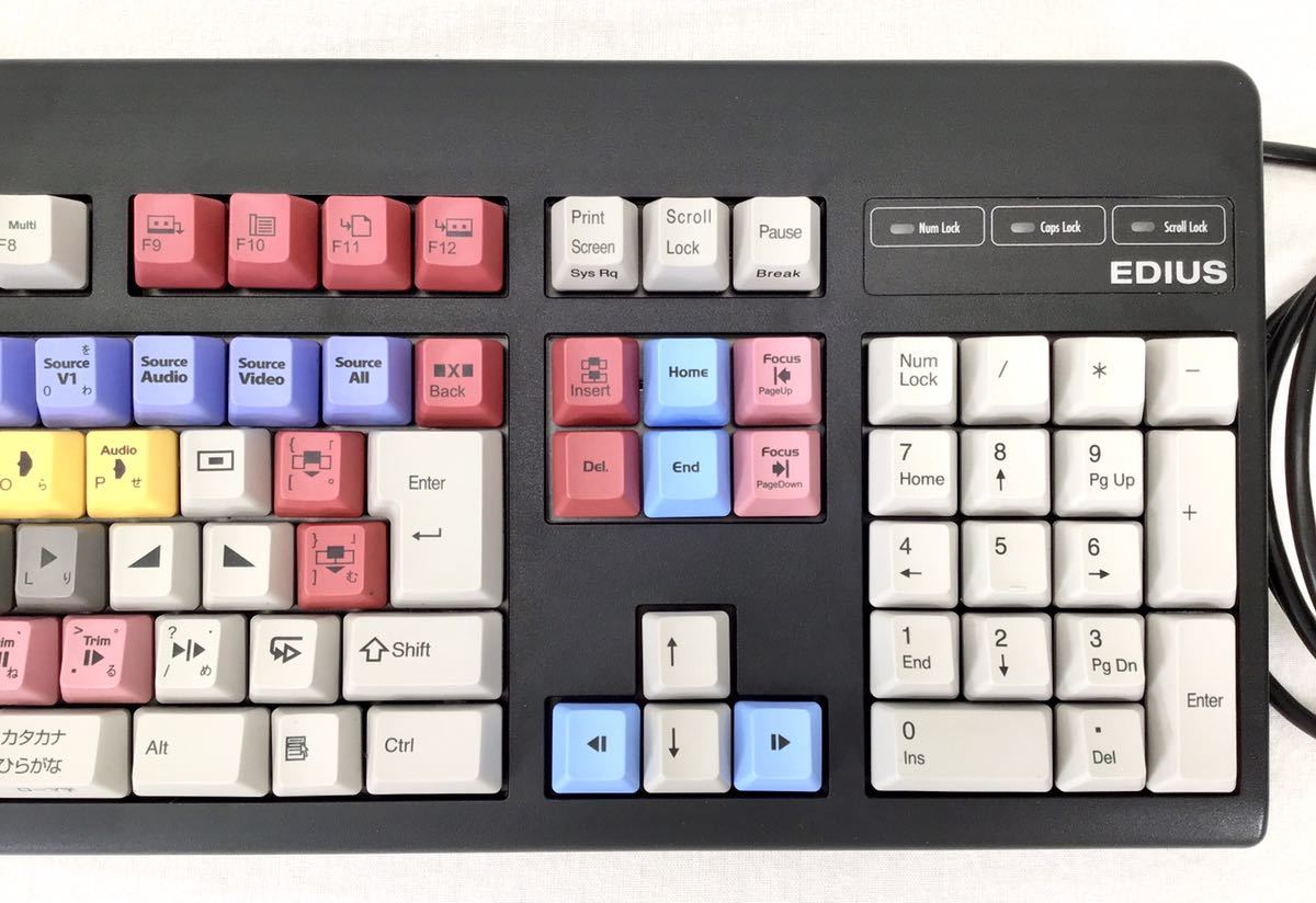 送料無料】グラスバレー grass valley EDIUS 108Keyboard EDIUSV6KB(JP 