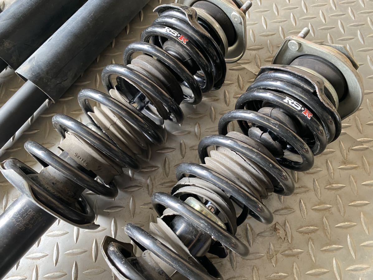ダイハツ L375S タント 純正 ショック RSR サスペンション 一式 48510