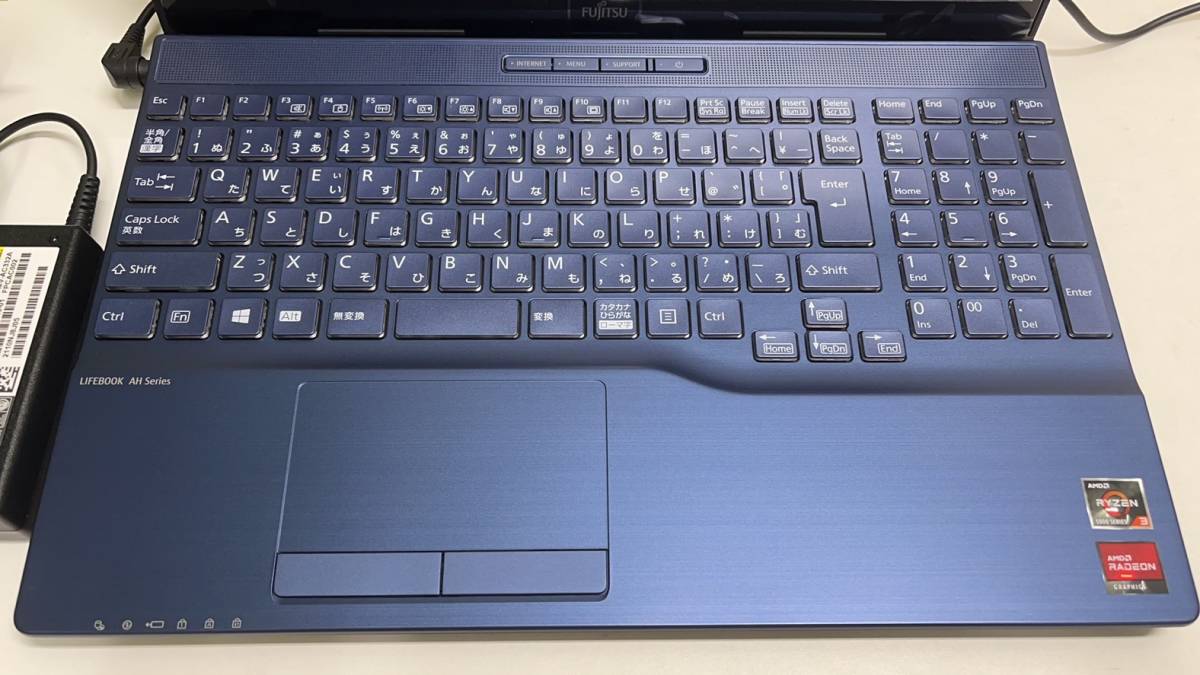 265】 LIFEBOOK AH43/F1 (新品液晶)/Ryzen3 5300U/Windows11Pro Ver