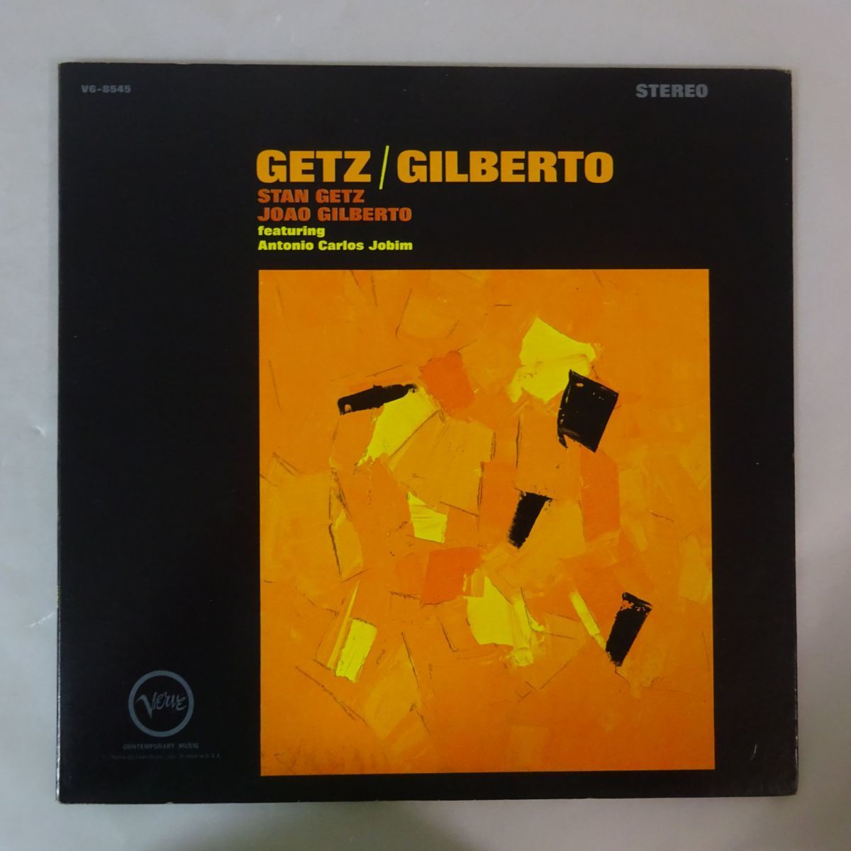 【超激得，大人気】 14001453; US盤/VERVE/深溝 Stan Getz / Joao Gilberto Featuring Antonio Carlos Jobim / Getz / Gilberto(ジャズ一般)｜売買されたオークション情報、yahooの商品情報をアーカイブ公開 - オークファン ジャズ一般