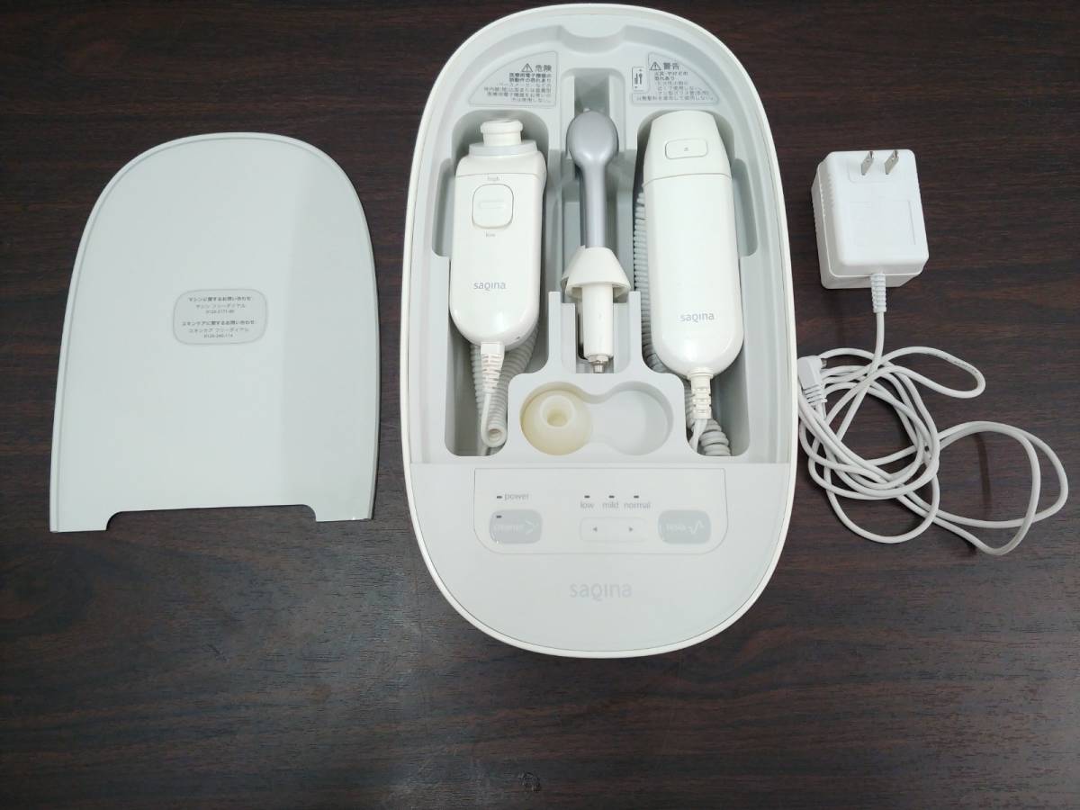 ☆フヨウサキナ 美顔器 SAQINA PINO steamer・tesla/cleaner☆ ホーム