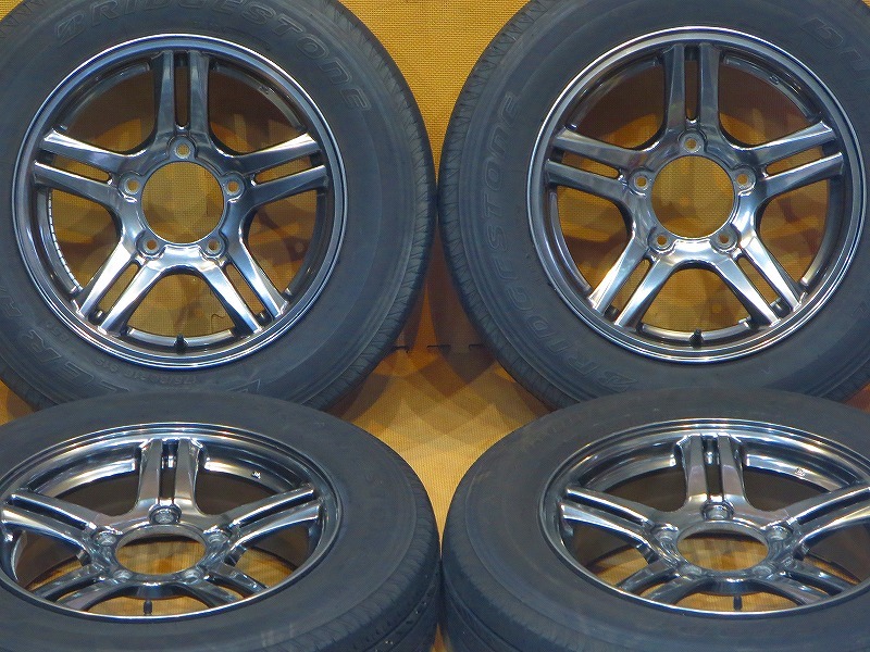 高品質，100%新品 4本セット スズキ JB23W ジムニー ランドベンチャー 純正 20年製ブリヂストンH/L850 175/80R16 ENKEI 16インチ 5.5J+22 PCD139.7-5H(ラジアルタイヤ)｜売買されたオークション情報、yahooの商品情報をアーカ 5穴