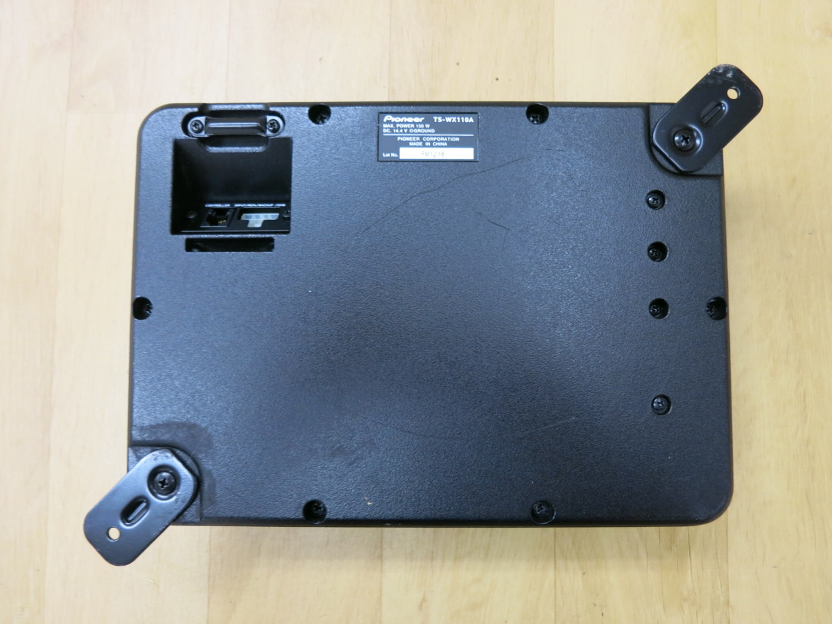 ☆carrozzeria Pioneer サブ ウーファー TS-WX110A TXC1290 パワード