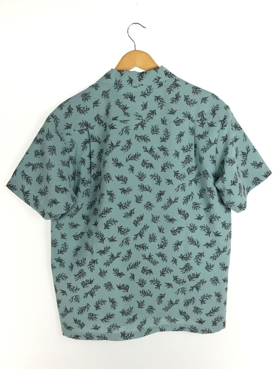 North Face The &amp; ticket Lodge THE NORTH FACE◆S/S CLIMBING SUMMER SHIRT_クライミングサマーシャツ/L/ポリエステル/GRN/総柄