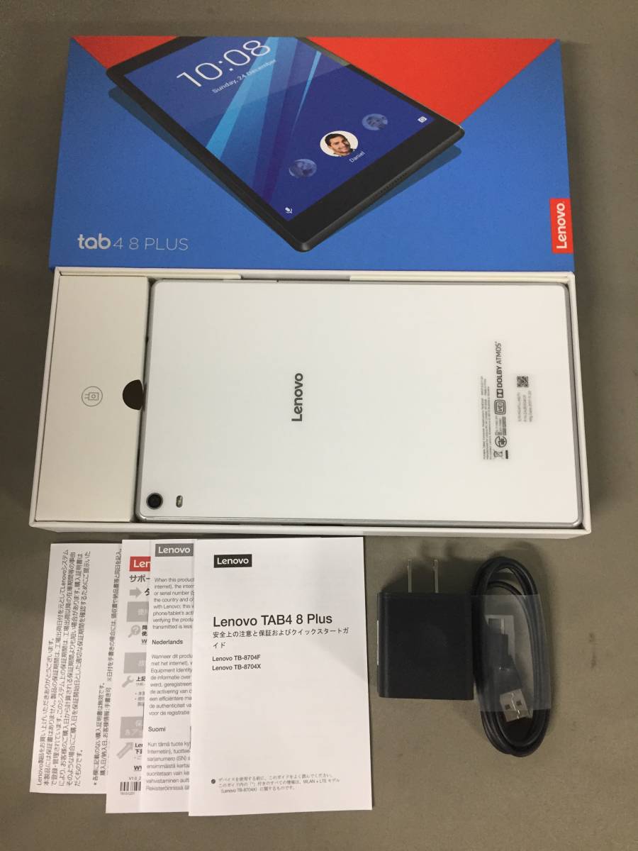 □Lenovo TAB4 8 Plus 4GB/64GB TB-8704F Wi-Fiモデル スパークリング