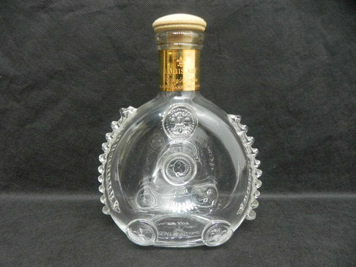 バカラ製クリスタルボトル LOUIS XIII Rémy Martin 空瓶 LOUIS XⅢ Remy Martin GRANDE CHAMPAGNE COGNAC ルイ13世 レミー